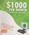 $ 1000 Per Month From The Internet