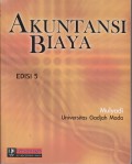 Akuntansi Biaya Edisi 5