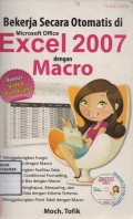 Bekerja Secara Otomatis di Microsoft Office Excel 2007 dengan Macro