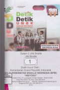 Detik-Detik UNBK Bahasa Indonesia Th 2017/2018 Dalam 2 Jilid Braile 1 2018
