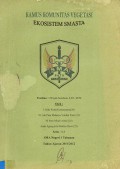 Kamus Komunitas Vegetasi Ekosistem Smasta
