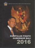Kumpulan Pidato Gubernur Bali 2016