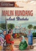 Malin Kundang Anak Durhaka