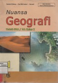 Nuansa Geografi 1 untuk SMA/MA Kelas X
