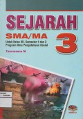 Sejarah SMA/MA 3 untuk Kelas XII, Semester 1 dan 2 Program Ilmu Pengetahuan Sosial
