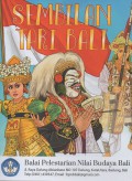 Sembilan Tari Bali