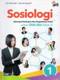 Sosiologi Kelompok Peminatan Ilmu Pengetahuan Sosial Untuk SMA/MA Kelas X