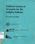 Uniform System of Accounts for the Lodging Industry