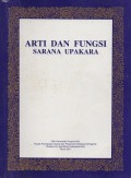 Arti dan Fungsi Sarana Upakara