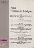 Jurnal Pendidikan dan Kebudayaan November 2004 Tahun Ke 10 No.051