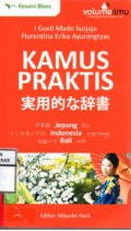 Kamus Praktis Jepang Indonesia Bali
