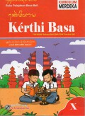 Kerthi Basa Untuk SMA/SMK Kelas X