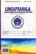 Linggapranala Jurnal Pendidikan dan Pembelajaran FKIP UNIPAS Vol.09 No. 2 Edisi September 2023