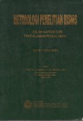 Metodologi Penelitian Bisnis Salah Kaprah Dan Pengalaman-Pengalaman Edisi 2004/2005