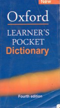 Oxford Learner's Pocket Dictionary