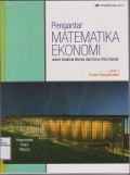 Pengantar Matematika Ekonomi Untuk Analisis Bisnis dan Ilmu -Ilmu Sosial Edisi Ketigabelas Jilid 1