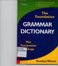 The Foundation Grammar Dictionary