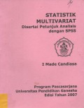 Statistik Multivariat Disertai Petunjuk Analisis Dengan SPS