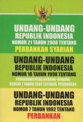 Undang-Undang Republik Indonesia Nomor 21 Tahun 2008 Tentang Perbankan Syariah